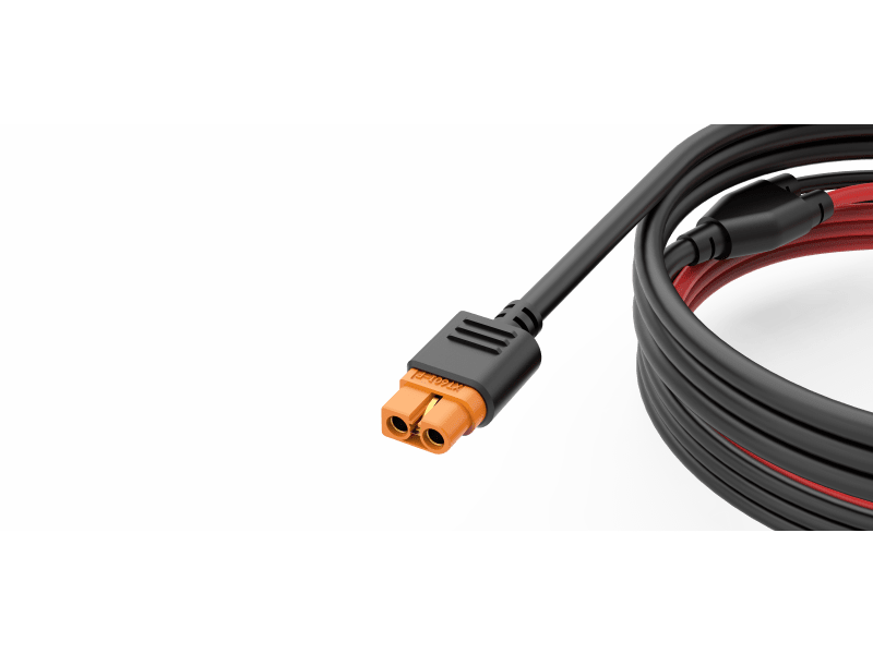 Solar Adapterkabel MC4 auf XT60 mit Pin EcoFlow, 2.5 m