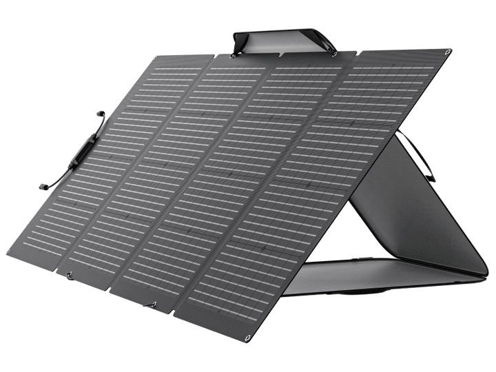 Solar-Energie Panel bifazial, faltbar 220 W