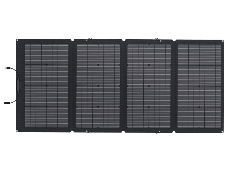 Solar-Energie Panel bifazial, faltbar 220 W