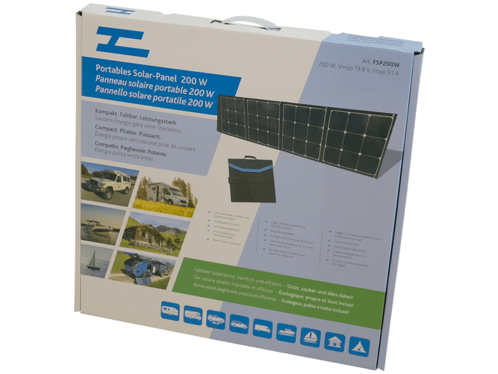 Solar-Energie Panel faltbar 200 W